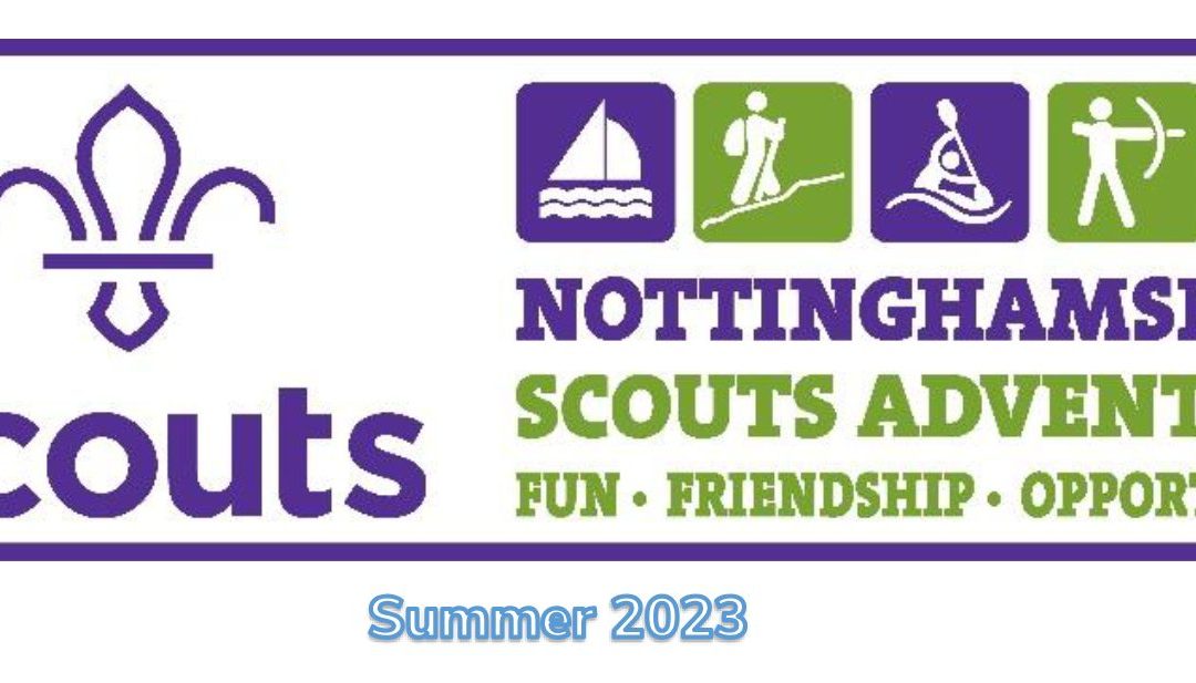 Notts Scouts Adventure Newsletter 2023